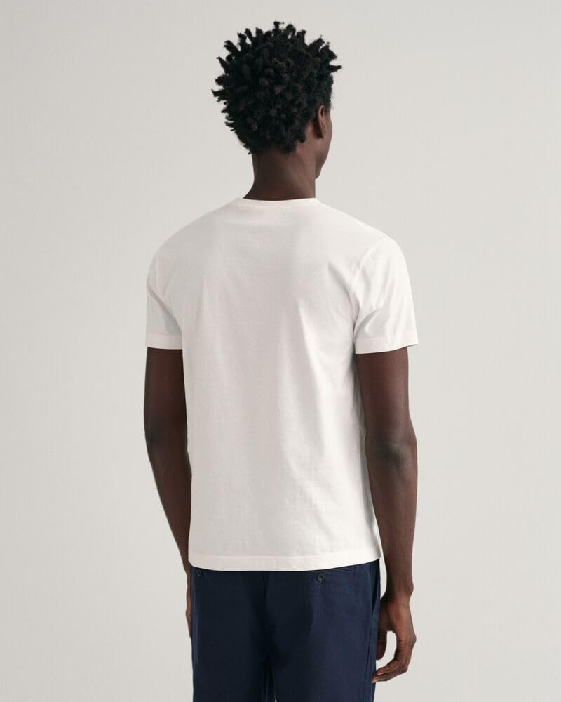 Gant Herren Slim Shield Ss T-Shirt T-Shirt