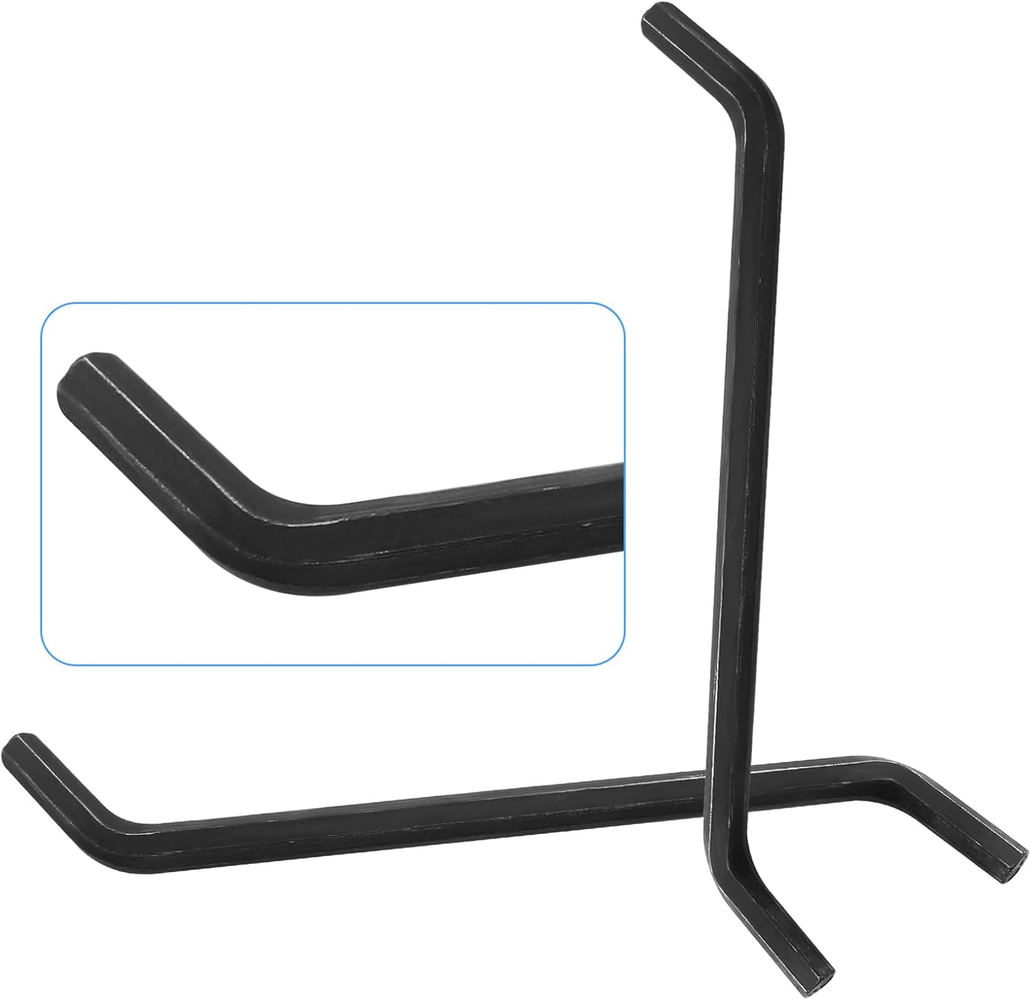 BokWin 2 Pcs Garbage Disposal Wrench, Black Garbage Disposal Allen Wrench Tool for Unjamming Kitchen Sink Clogs