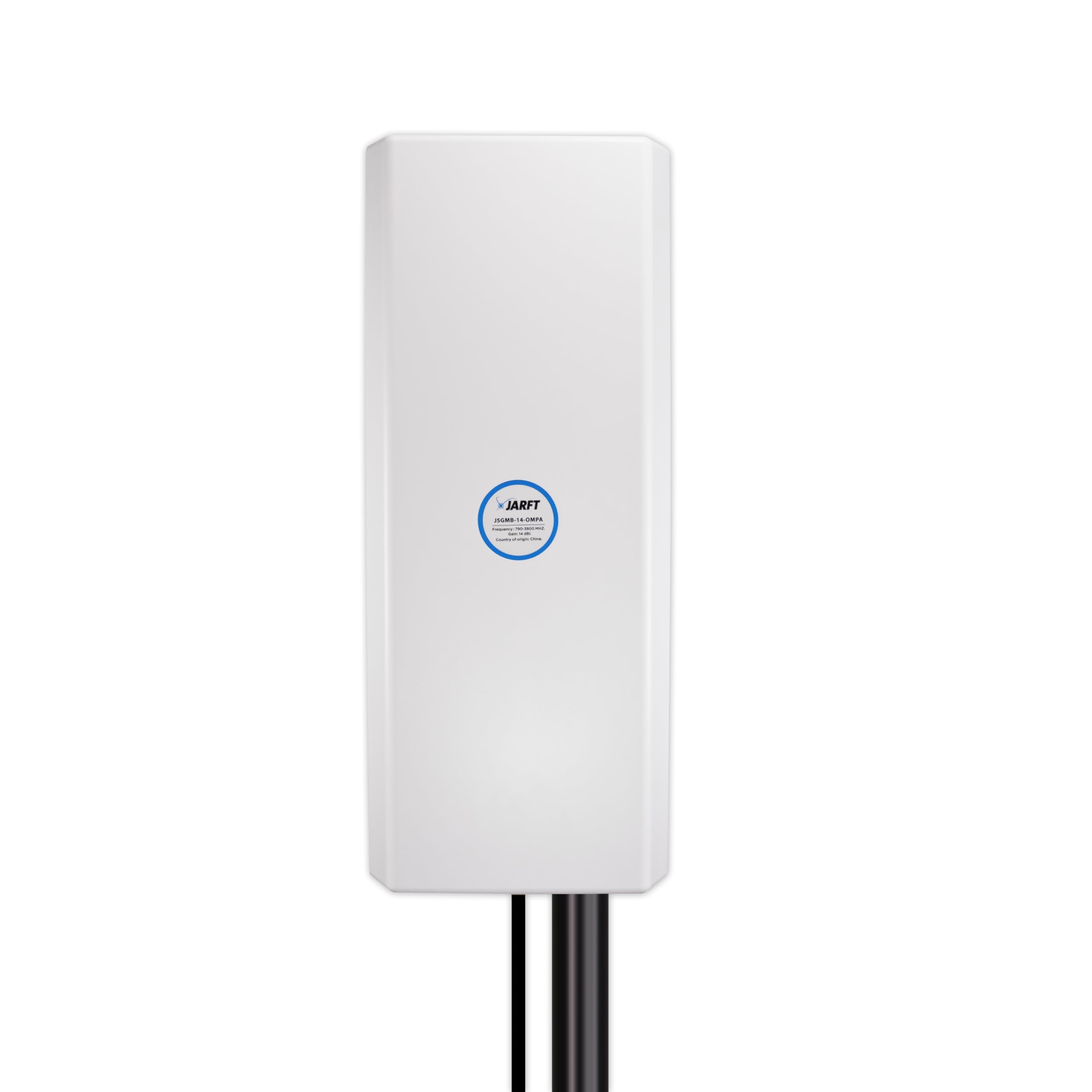 J5GMB-14-OMPA Antenne directionnelle 5G - 14 dBi, antenne extérieure LTE / 5G, 2 x 2 MIMO, compatible avec de nombreux modèles de routeurs 5G (sans câble d'antenne)