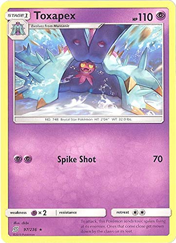 Amazon.com: Toxapex - 97/236 - Rare - Unified Minds : Everything Else