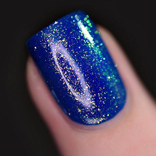 Image of ILNP Head Start - Gold, Yellow, Green, Blue Iridescent Topper Nail Polish
