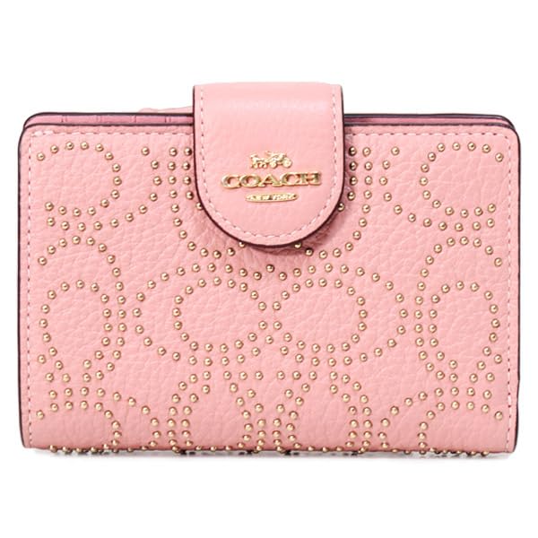 コーチ COACH 長財布 シグネチャー 型押し ジップウォレット ピンク 新品 COACH コーチ 財布 長財布 FCW786 CW786 タン×ピンクペタル
