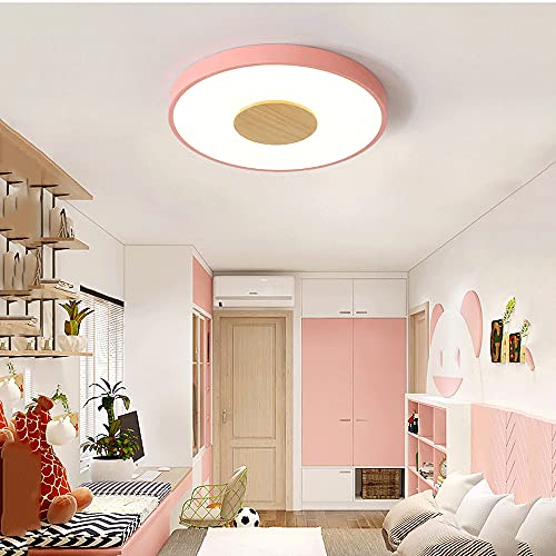 Lampe d'éclairage circulaire blanc froid finitions bois premium - 6