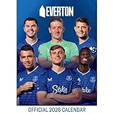  EVERTON FC 2026 A3 CALENDAR