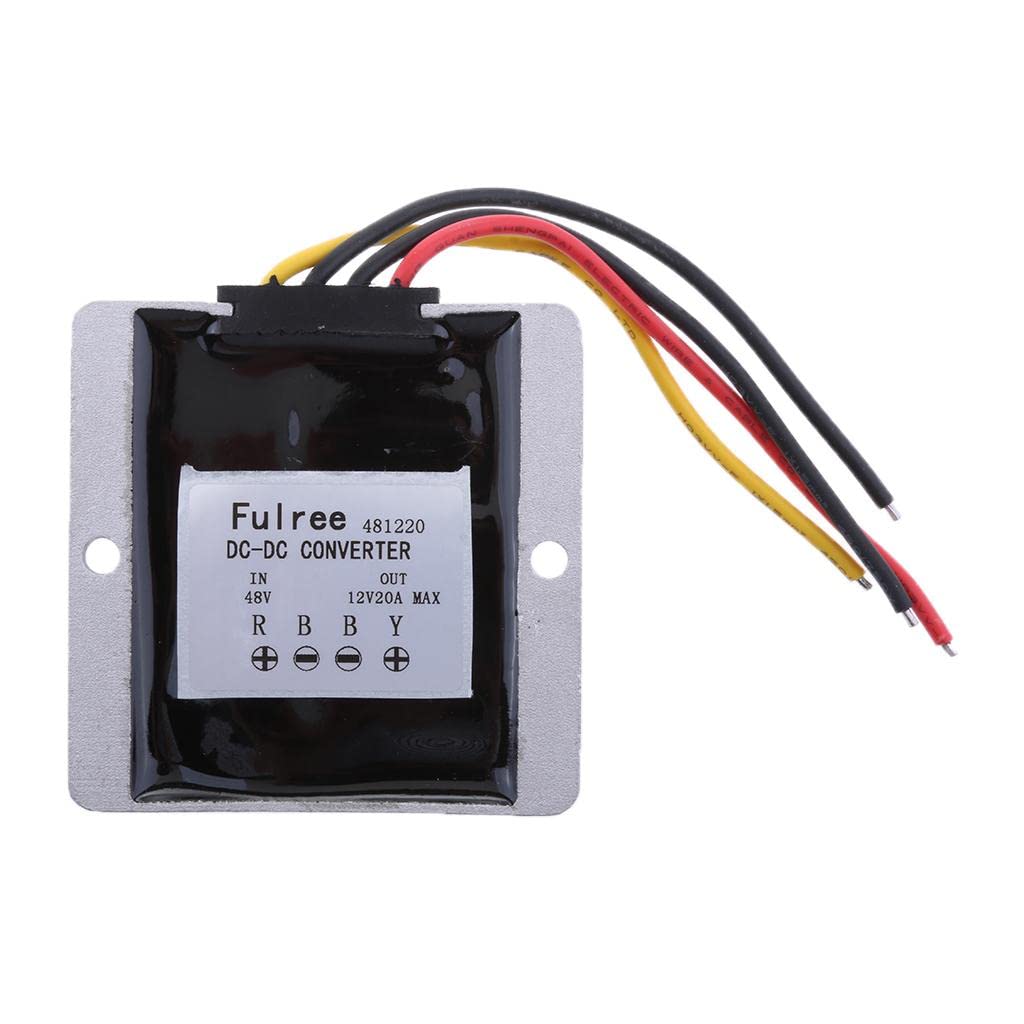 "ATORSE Waterproof DC/DC Converter 48V (20-60V) Step Down to 12V/20A 12V 20A 240WPower Supply Module" (B0D1TGVVXT) Amazon Price History, Amazon Price Tracker