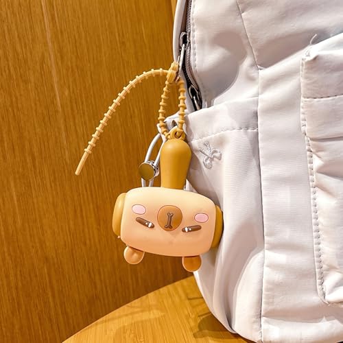 Image of Cute Animal Character Hammer Toy with Wrist Strap, Design, Silicone, Multicolour (Capybara)