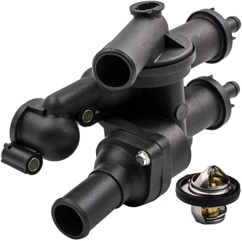 ハウジングキットを備えたサーモスタットアセンブリ68003582AB TC582は、さまざまなモデルと互換性がある選択車両2007-