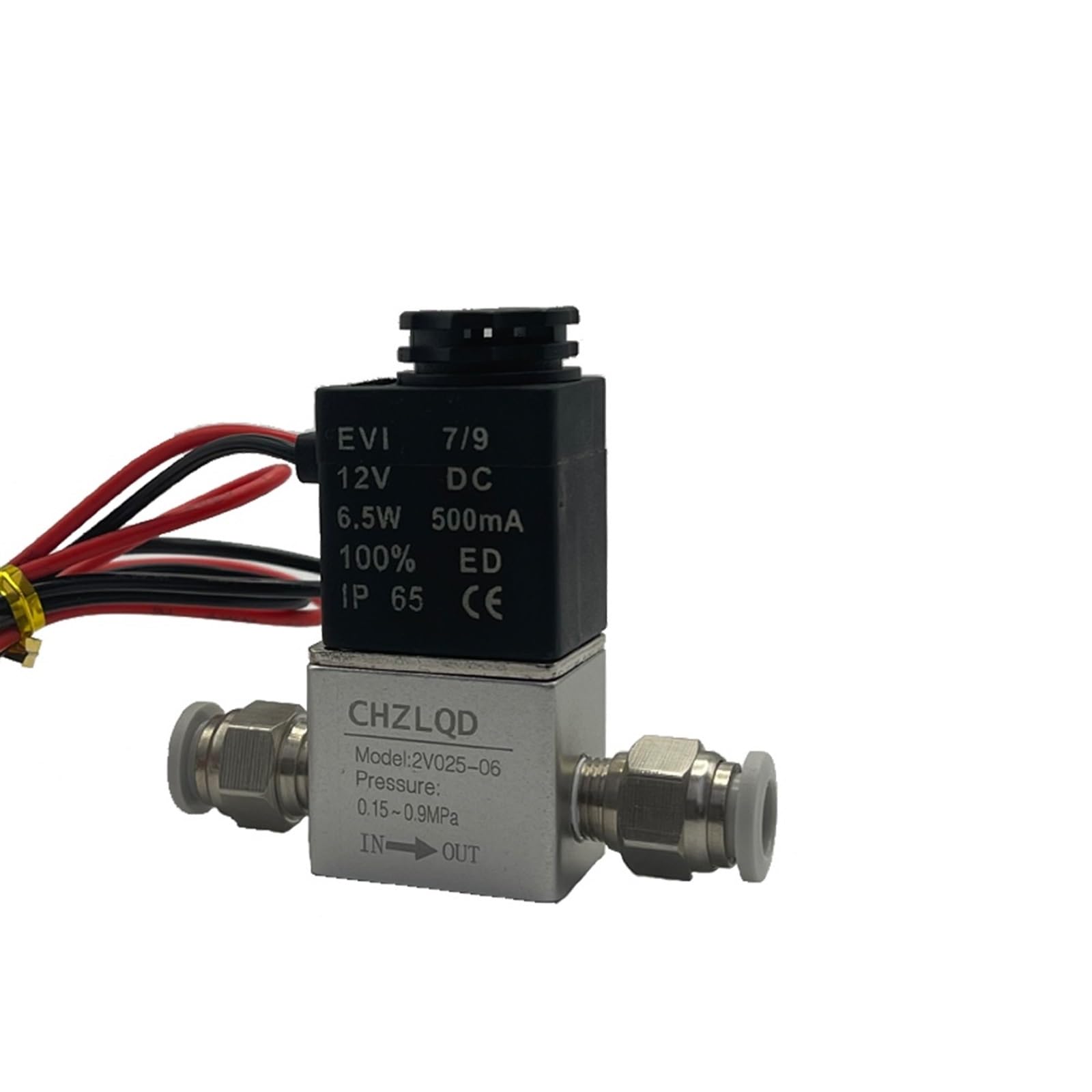 Électrovanne coupure automatique eau air gaz 220V pour sécuriser vos tuyaux 12mm