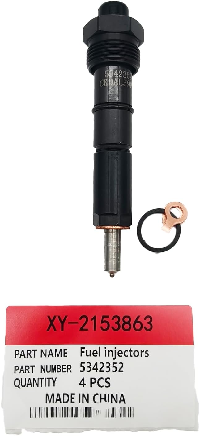 5342352 Fuel injectors For Cummins 4BT3.9L 6BT5.9L Engine (Pack of 4)