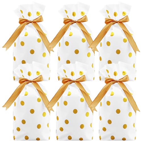 Fahibin Geschenkbeutel mit Kordelzug, 50 stücke Geschenktüten Candy Tüten Partytüte für Exquisite Geschenke, Süßigkeiten Usw
