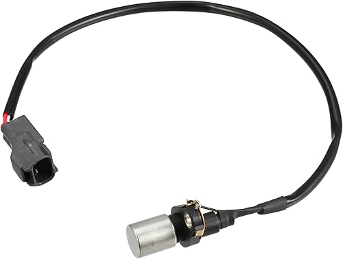 Motoforti Sensor de posición del cigüeñal del motor, sensor de posición del cigüeñal, para Toyota Supra 3.0L 1993-1998, ABS, 90919-05006, negro