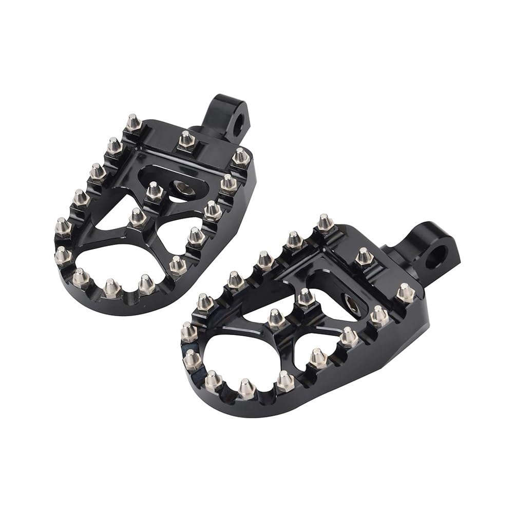 Cale pied moto MX large rotatif 360 pour Bobber Custom