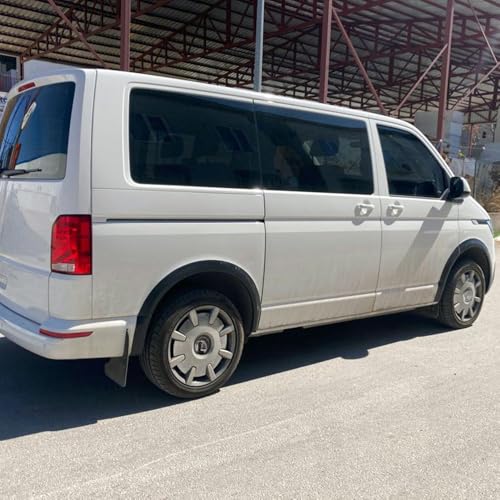 Paso de rueda para Transporter T6.1 que protege la carrocería con estilo negro mate