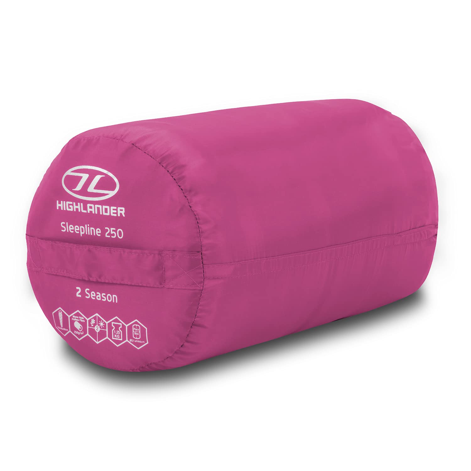 Highlander Sleepline 250 śpiwór mumia różowy