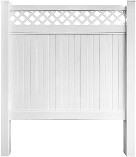 ATME Privacy Fence Panels with See Through Topper