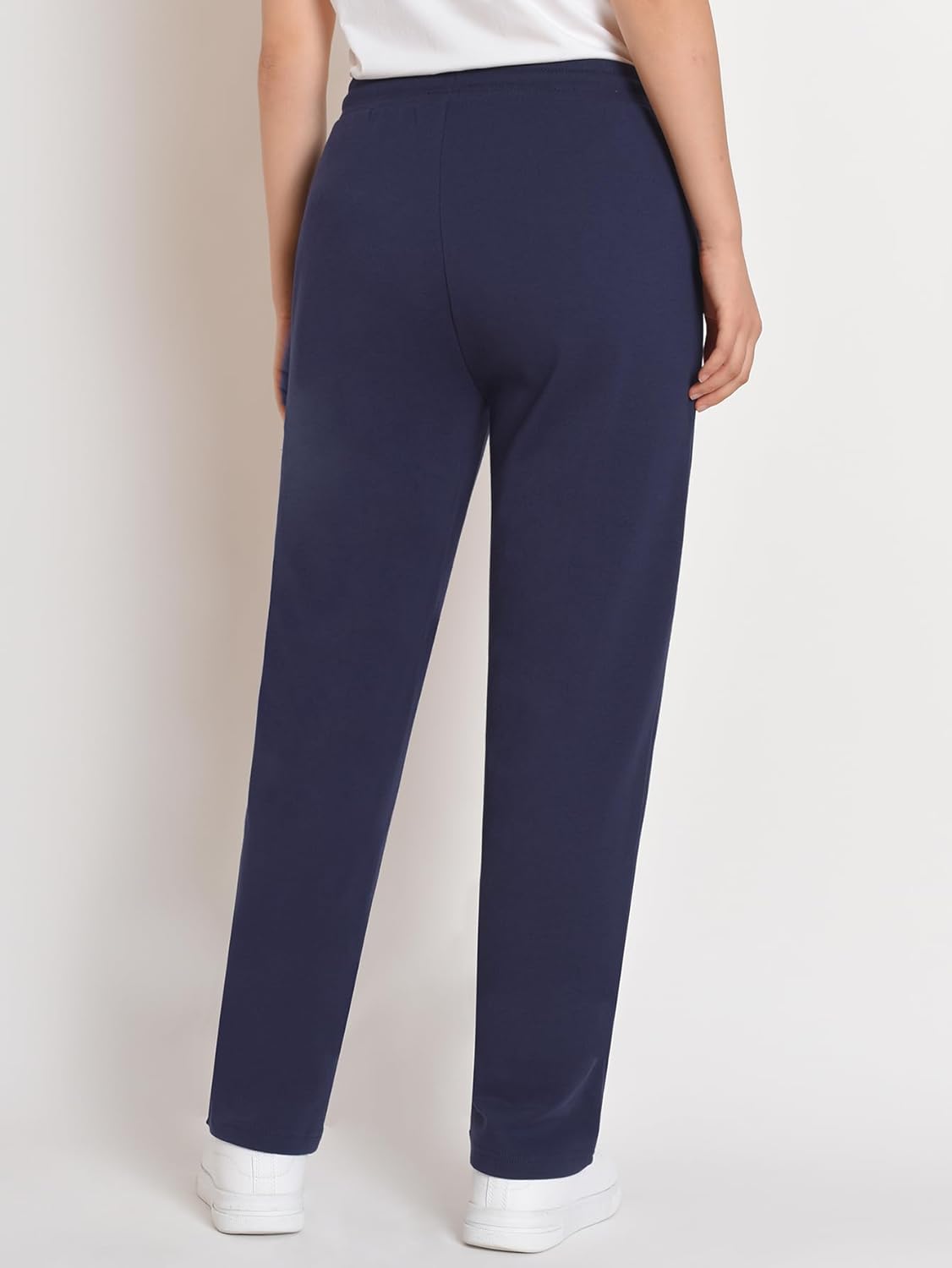 Weintee Women's Drawstring Cotton Knit Pants with Pockets - Image 2