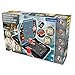 Lexibook Talking Sea Battle (French, English, Spanish, Portuguese), Electronic Board Game 1 or 2 Players, Interactive, Light and Sound Effects, Strategy, Battery Operated, Grey/Black, GT2800US
