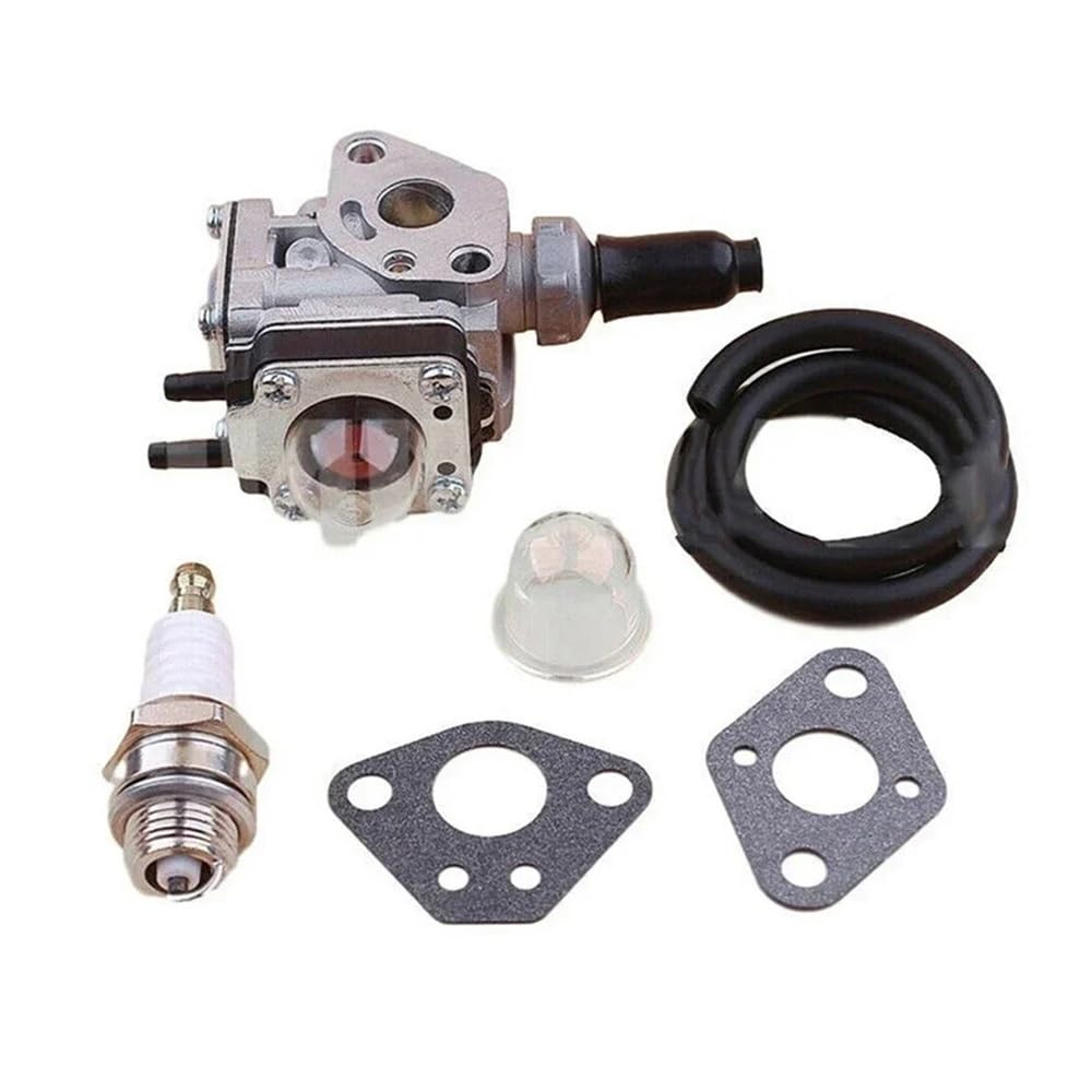 Jardinería Kit de carburador de Repuesto for cortacésped TH43 TH48 KBH48A, Repuesto de Herramientas de jardín 150032547 Mantenimiento