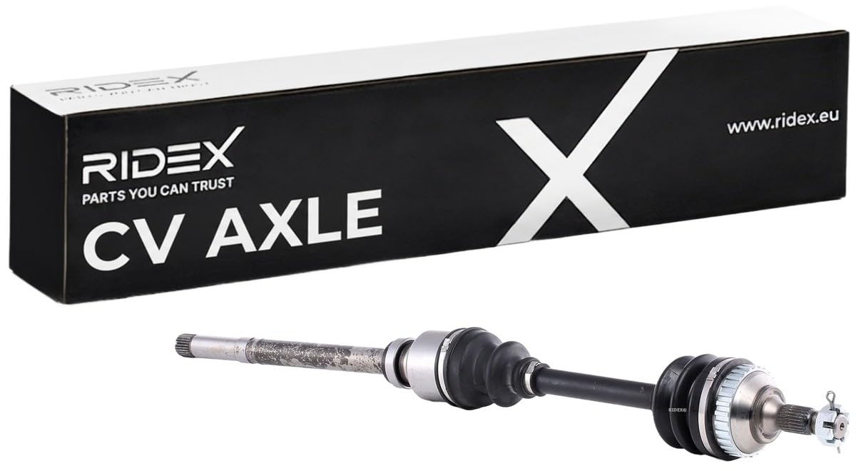 RIDEX 13D0197 Árbol de transmisión Delantero Derecha con apoyo Compatible con CITROËN Berlingo/Berlingo First I MF, GJK, GFK