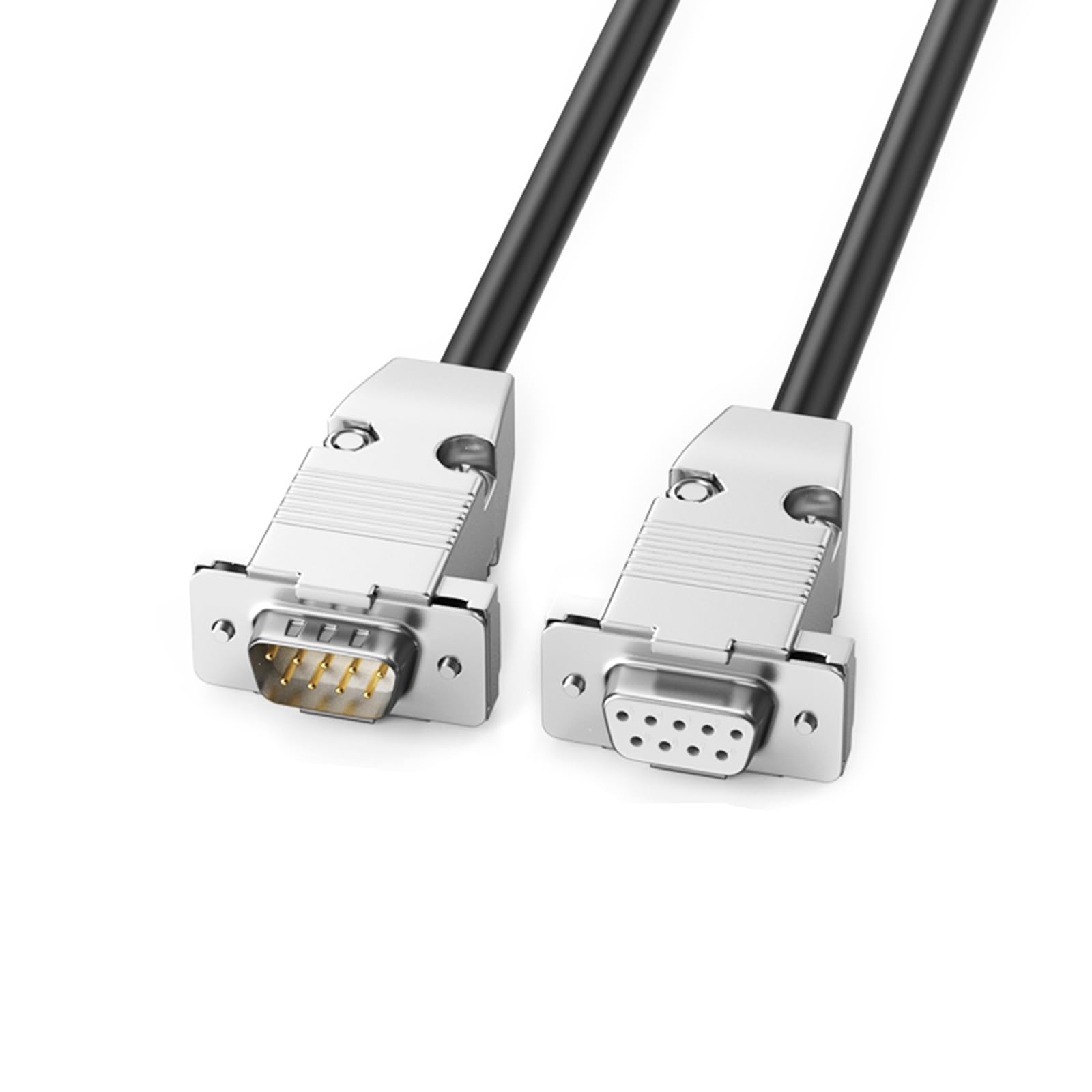 HapGlan 28AWG 9Pin RS232 Data Cord Male to Female/Male to Male/Female to Female Shielded Cable for Aviation Research