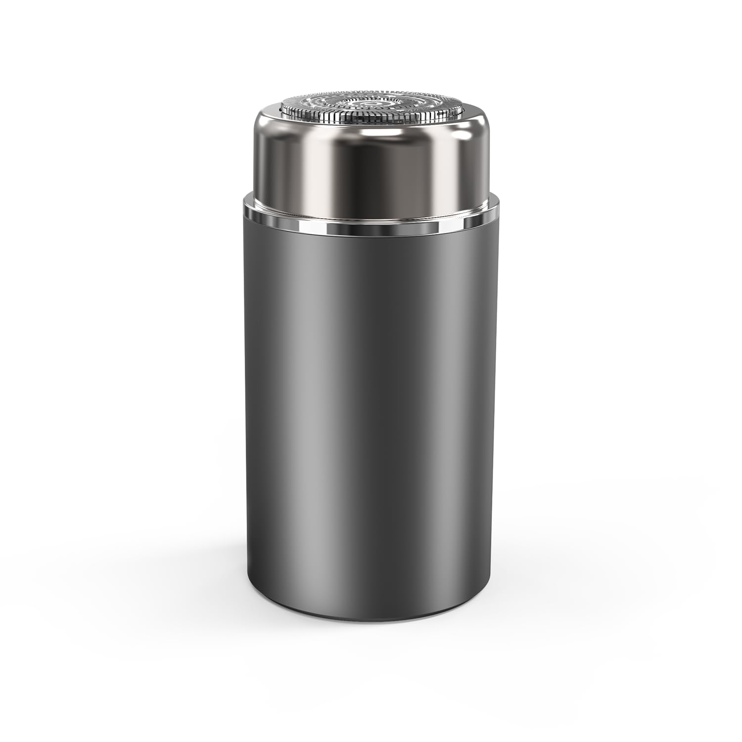 Mini Electric Shaver for Men Silver