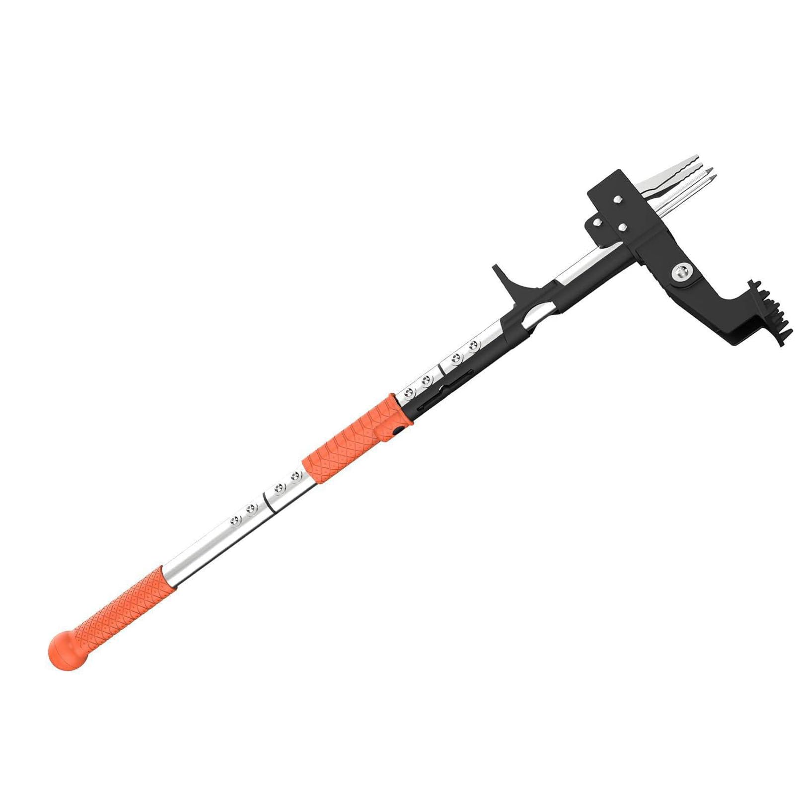 Bewinner Stehendes Unkrautstecher-Werkzeug mit 39,37 Zoll Ergonomischem Griff – 4 Hochfeste Edelstahlkrallen, Gartenjäter für Unkraut, Löwenzahn, Disteln – Verstellbarer Langer Griff für die