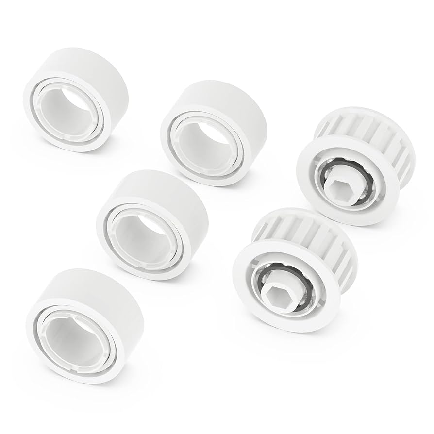 リール RODDY QUOLITY PRODUCT Amazon.com: Upgrade 4 Pack Guide Wheels with 2 Pulley Gears