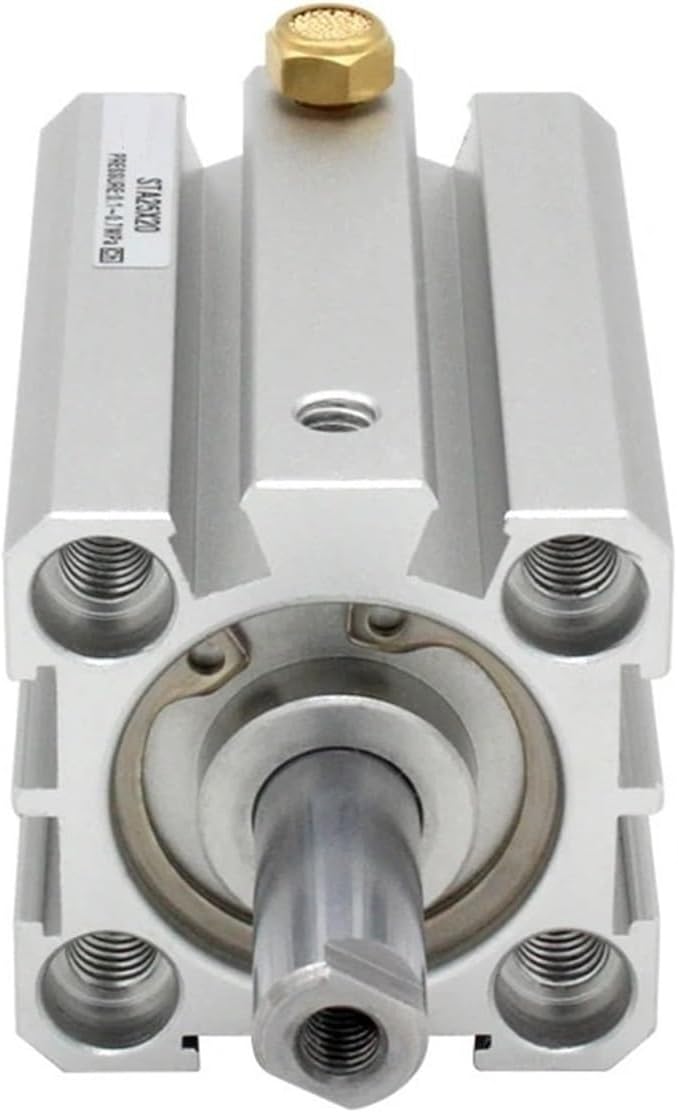 STA Series Compact Cylinder Single Acting-Pull Spring Extension bore 63 Stroke 5~50mm STA63X20 STA63X50-S-B (Color : STA63X50, Size : Nill)