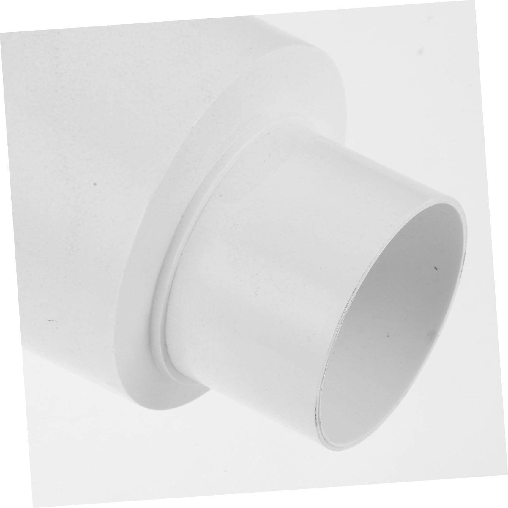 Adaptador de Canalón Pluvial Pvc Blanco para Drenaje de Lluvia