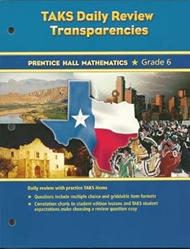 Unknown Binding TAKS DAILY REVIEW TRANSPARENCIES - GRADE 6 Book