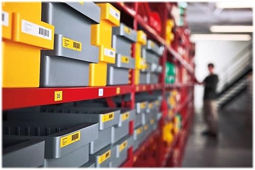 Miniatura 2 de Cinta para etiquetar DYMO D1 estándar, 1 cartucho, Impresión en blanco sobre cinta blanca