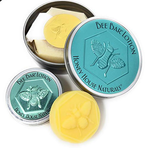 Honey House Naturals Bee Bar Duo – Spring Meadow – Small .6 ounce & Large 2 ounce