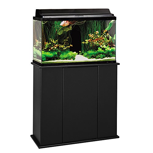 Aquatic Fundamentals Black Upright Aquarium Stand - for 29 and 37 Gallon Aquariums, 31.37 IN - Thumbnail 2