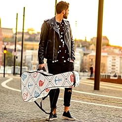 Hondank Housse de protection en éponge épaisse imperméable pour guitare acoustique électrique basse classique… - Les Beatles, Paul McCartney, John Lennon, RIngo Starr, George Harrison Hondank Housse de protection en éponge épaisse imperméable pour guitare acoustique électrique basse classique… – Image 6