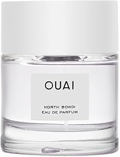 OUAI North Bondi Eau de Parfum - Elegant Womens Perfume for Everyday Wear - Fresh Floral Scent has Notes of Lemon, Jasmine and Bergamot with Delicate Hints of Violet and White Musk (1.7 Oz)