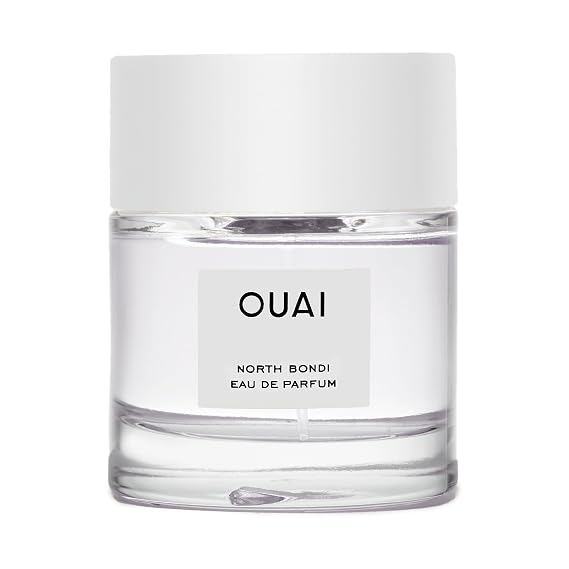 OUAI North Bondi Eau de Parfum - Elegant Womens Perfume for Everyday Wear - Fresh Floral Scent has Notes of Lemon, Jasmine and Bergamot with Delicate Hints of Violet and White Musk (1.7 Oz)