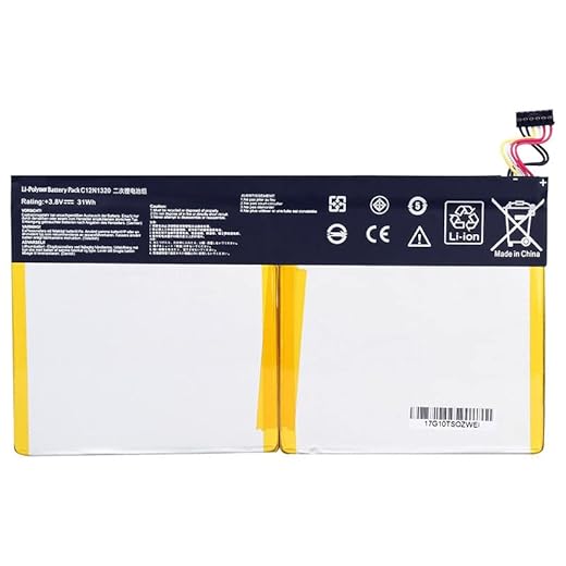 7XINbox 3,8 V 8100 mAh C12N1320 ersättningsbatteri för ASUS Transformer Book T100T surfplatta 0B200-00720300