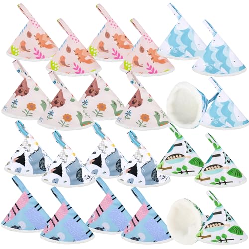 Image of 24 Pcs Peepeeteepe for Baby Boy, Reusable Pee Peep Teepee Baby Boy with Hang Loop(6 Patterns)