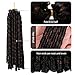 Urban Soft Dread Crochet Hair - 4 Packs Straight Faux Locs Dreadlocks Braids 2 Style in One (4 Packs, #1B-30)