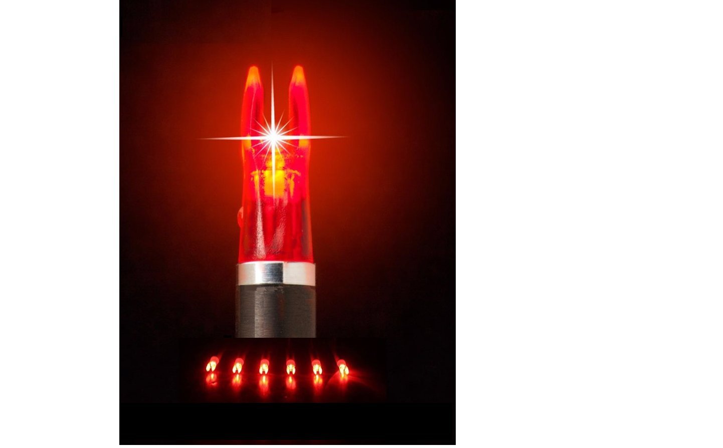 Ignitor lighted nock