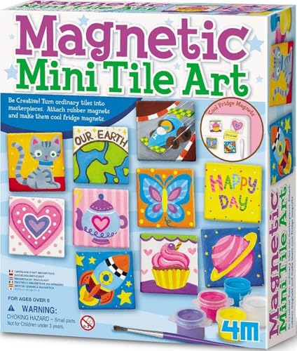 4M Magnetic Mini Tile Art, Art & Crafts...