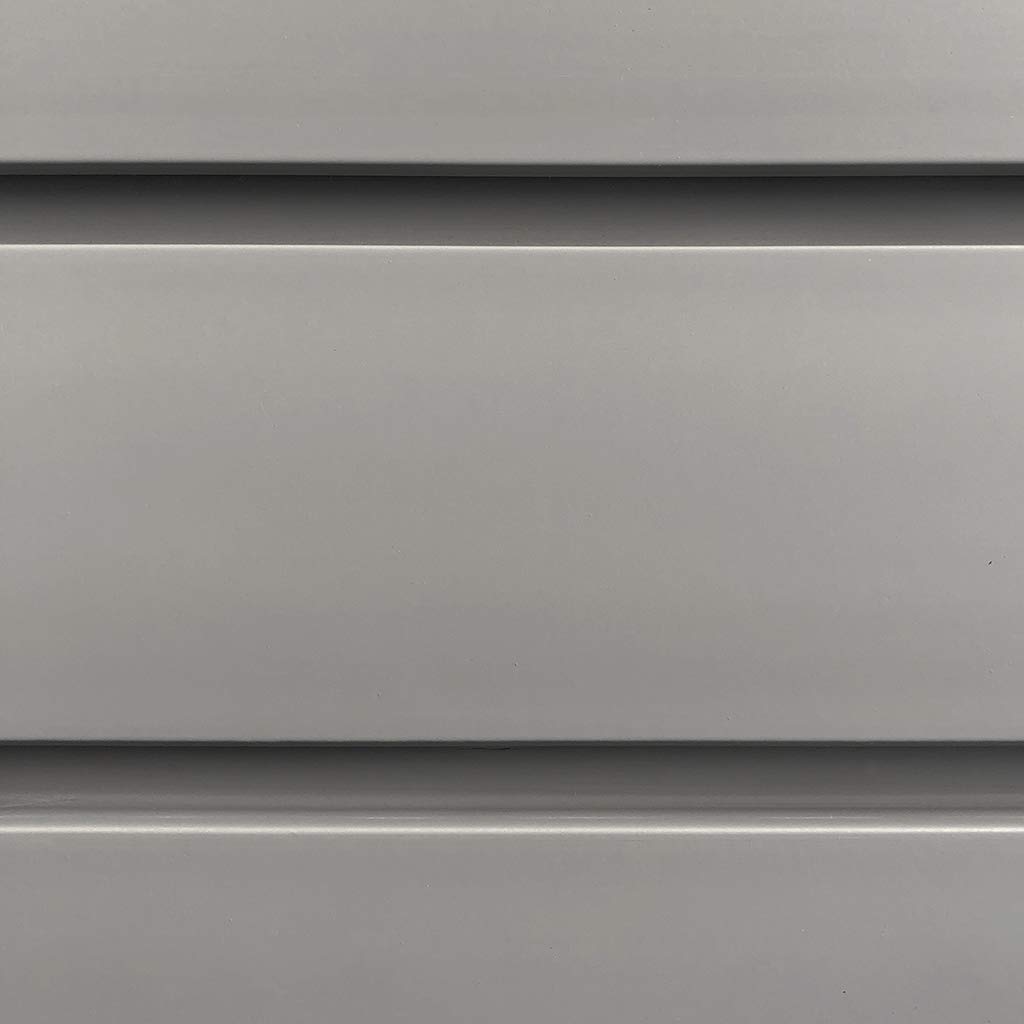 StoreWALL Heavy Duty 4' ft. Slatwall Panels (Set of 4 Panels, Covers 20 sq. ft.) (Weathered Grey Color)