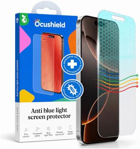Ocushield Blue Light Screen Protector for iPhone 16 Pro | 17
