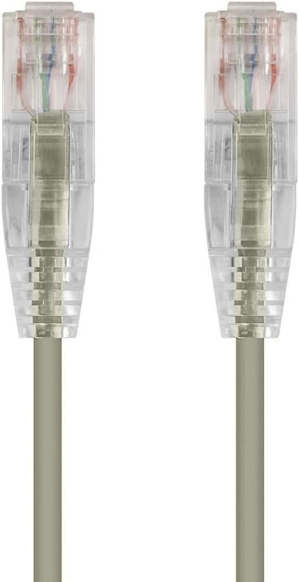 Buhbo 3Ft Cat6 UTP Slim Ethernet Network Booted Cable (10-Pack)