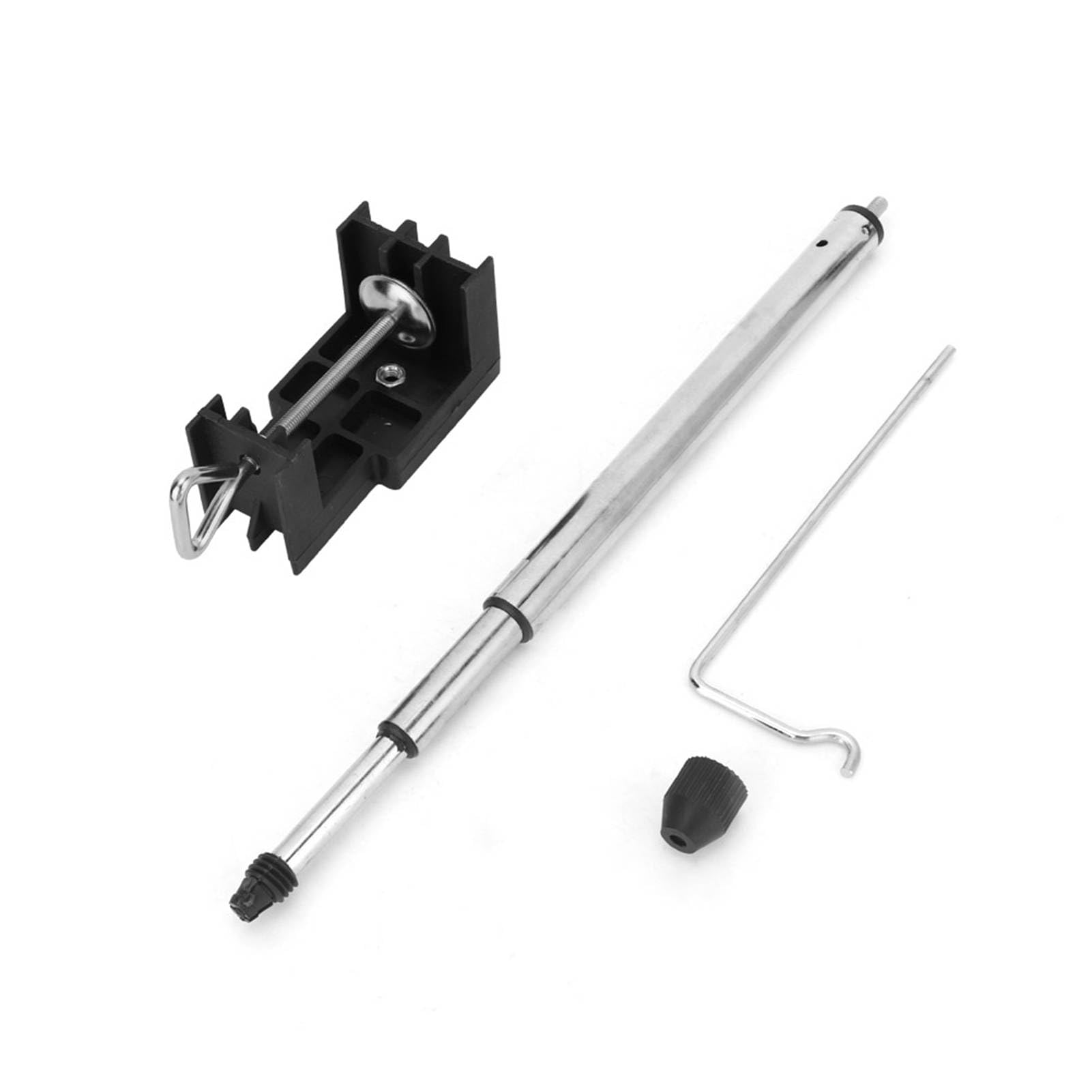 Rotary Grinder Flex Shaft Hanger, Mini Drill Holder Flex Shaft Hanger Stand Rotary Tool Accessories Steel ABS Base,Electric drill/angle grinder/