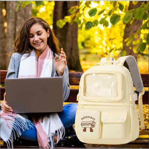 Image of Tinytot 25 Litre, Japanese Korean Style Niche College Students Light weight School bag Women's Travel Backpack