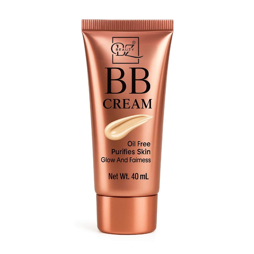 Beauzy BB Cream 40ml – Lightweight Brightening Beauty Balm for Flawless Coverage | Hydrating, Skin-Perfecting, Long-Lasting Formula | Available in Ivory, Natural & Beige Shades (Natural)-image-11