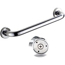 handrail Handrails Grab Bar Bathroom Handrail,Stainless Steel Concealed Straight Elderly Support Handle Bar, Shower,Bathtub Rail Dailys/Silver