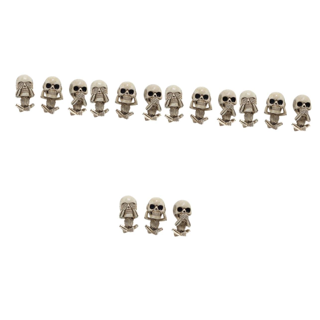 Gatuida 15pezzi Skull Car Vent Clip Profumatore Auto Decorativo Per Accessorio Per Sfiato Design Auto