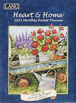 Calendar Heart & Home 2021 Monthly Pocket Planner Book